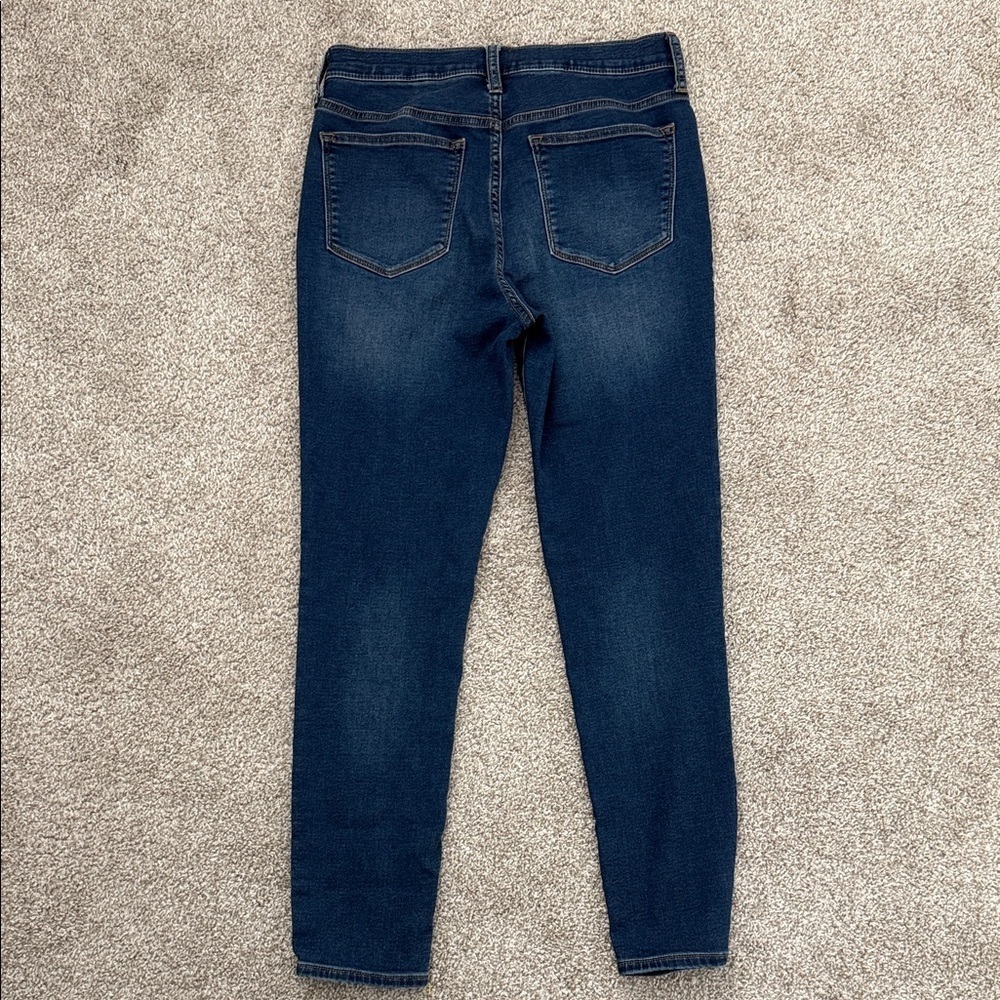 J. Crew Dark Blue Skinny Jeans - Picture 2 of 7